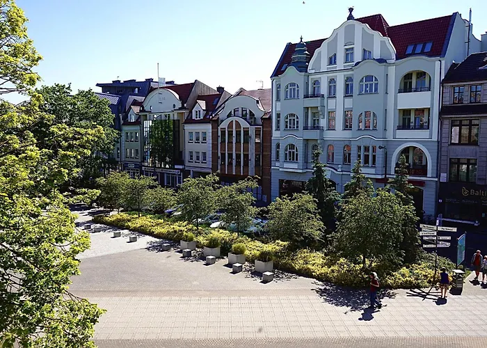 Plac 14- Apartamenty i pokoje w centrum * Svinoústí